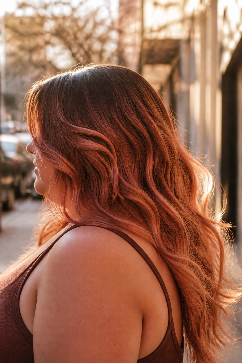 Long Soft Waves hairstyle shown in a realistic hair-focused editorial view