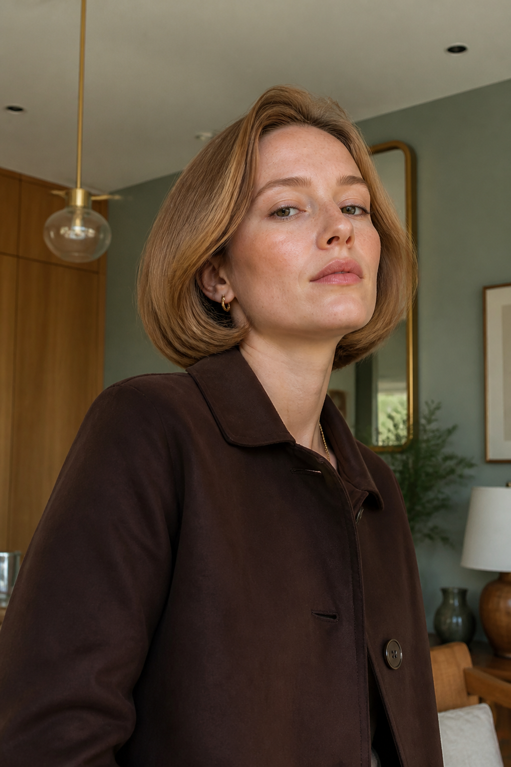 Retro Volume hairstyle shown in a realistic hair-focused editorial view
