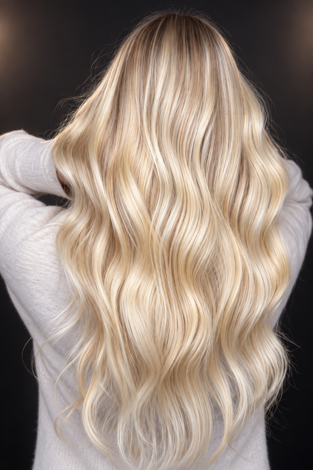Golden Beige Blonde for thin hair