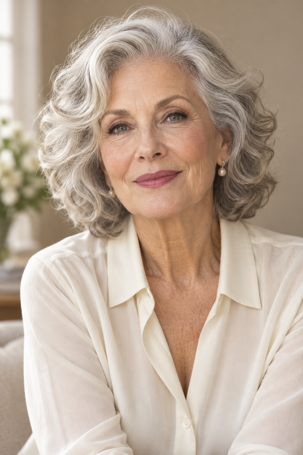 curly hair ideas for women over 70 featured look