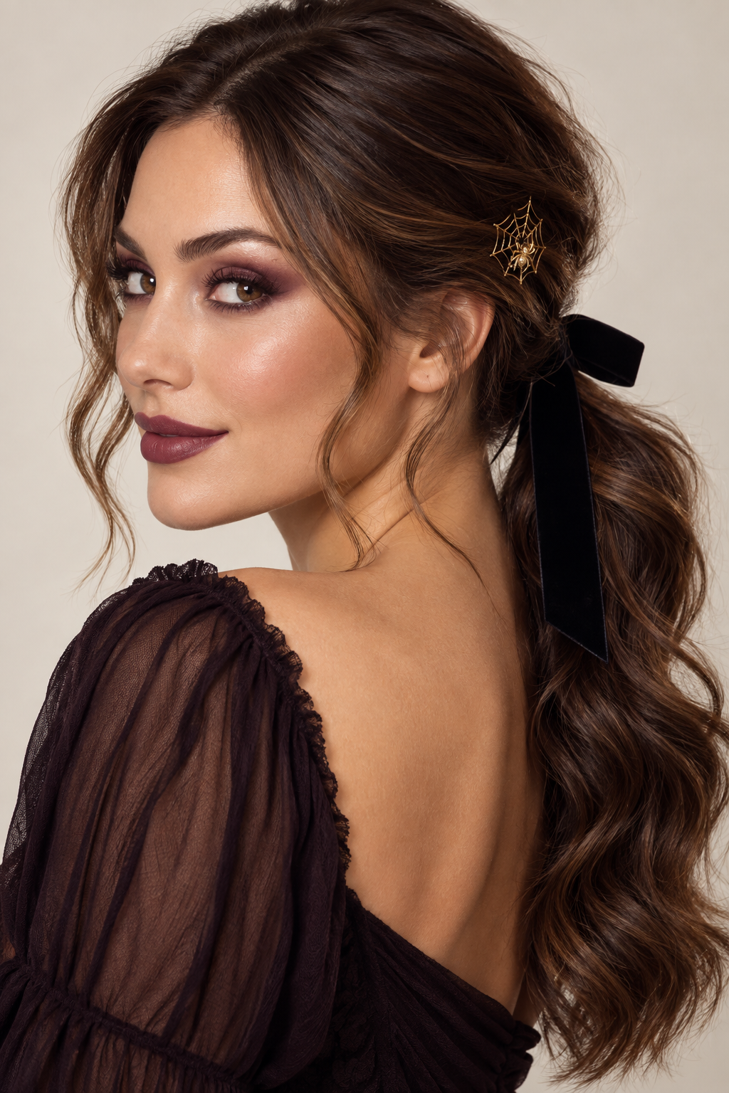 voluminous high pony