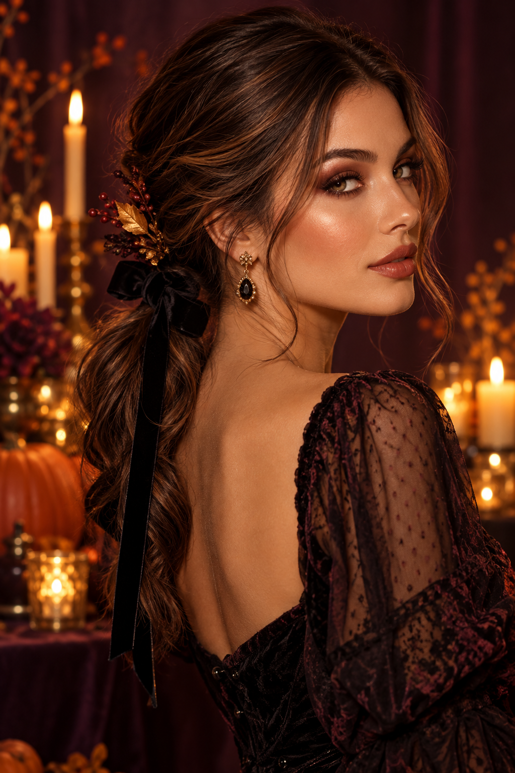 easy Halloween hairstyles featured look