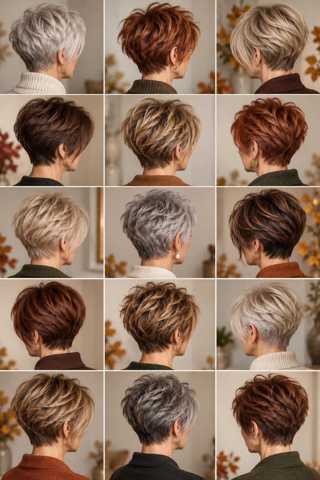 Fall pixie haircuts for women over 50 soft cropped pixie