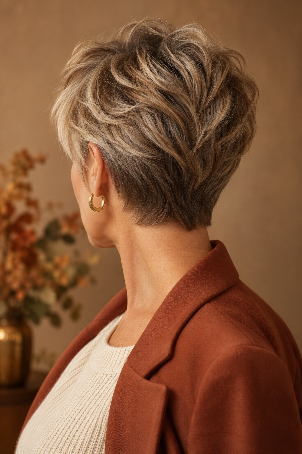 Long fall pixie haircut variation