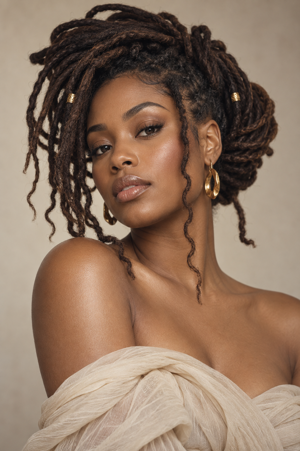 dreads hairstyles for women: idea 16