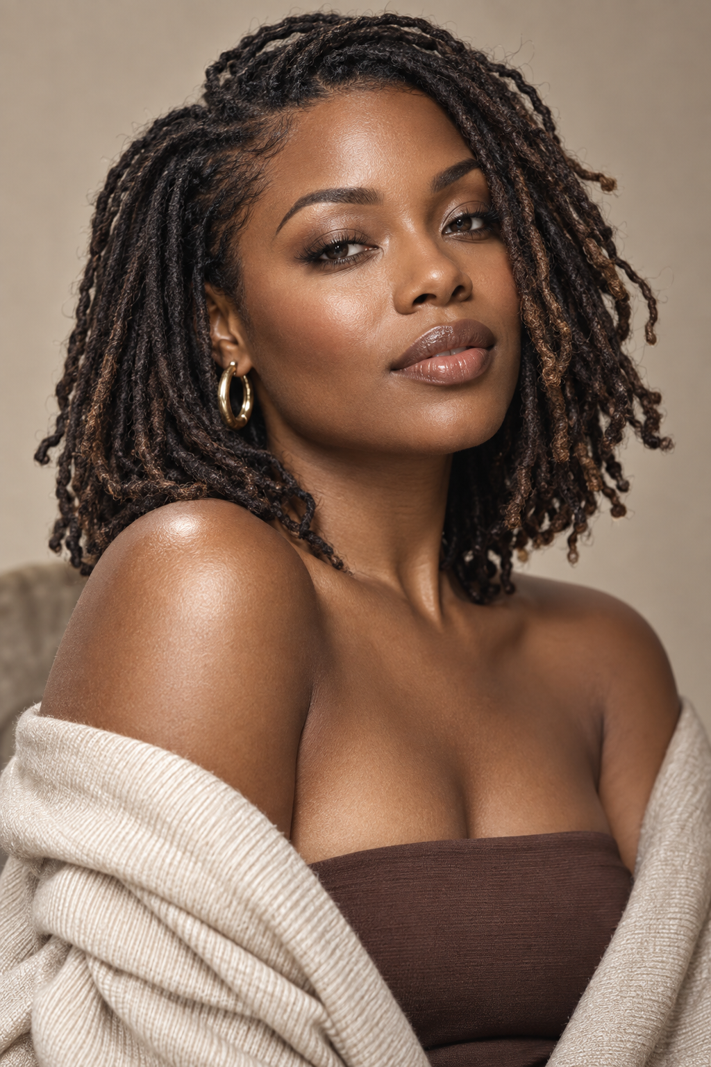 dreads hairstyles for women: layered dreads hairstyle