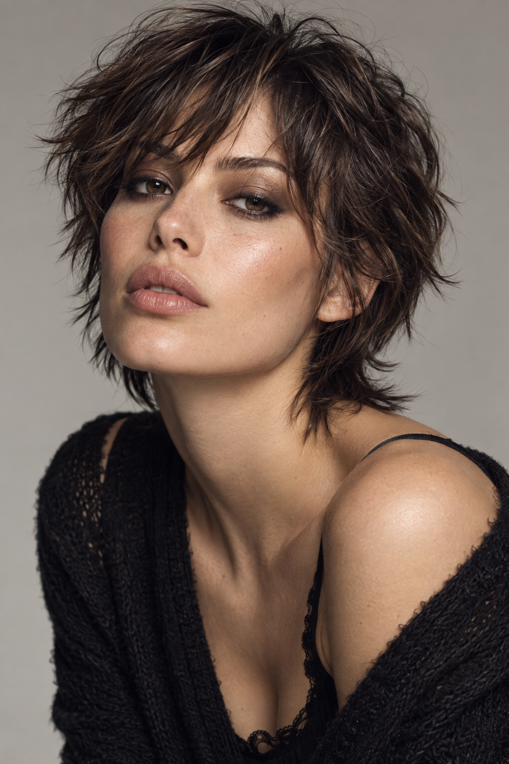 90s bixie cut: shaggy rocker 90s bixie