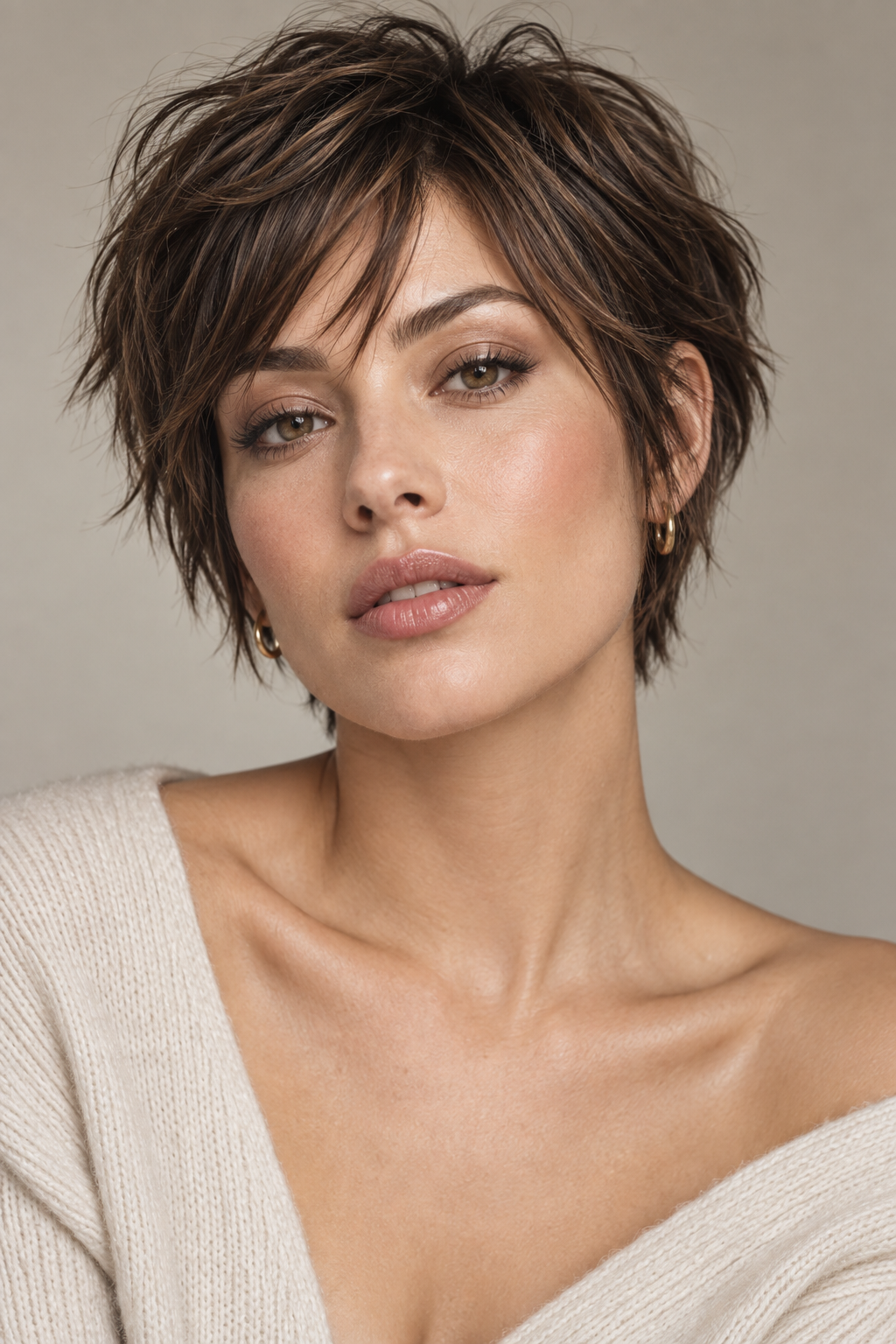 wash and wear hairstyles: piecey razor bixie