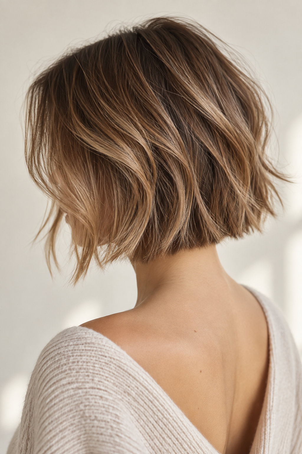 choppy bob hairstyles: choppy bob for thick hair