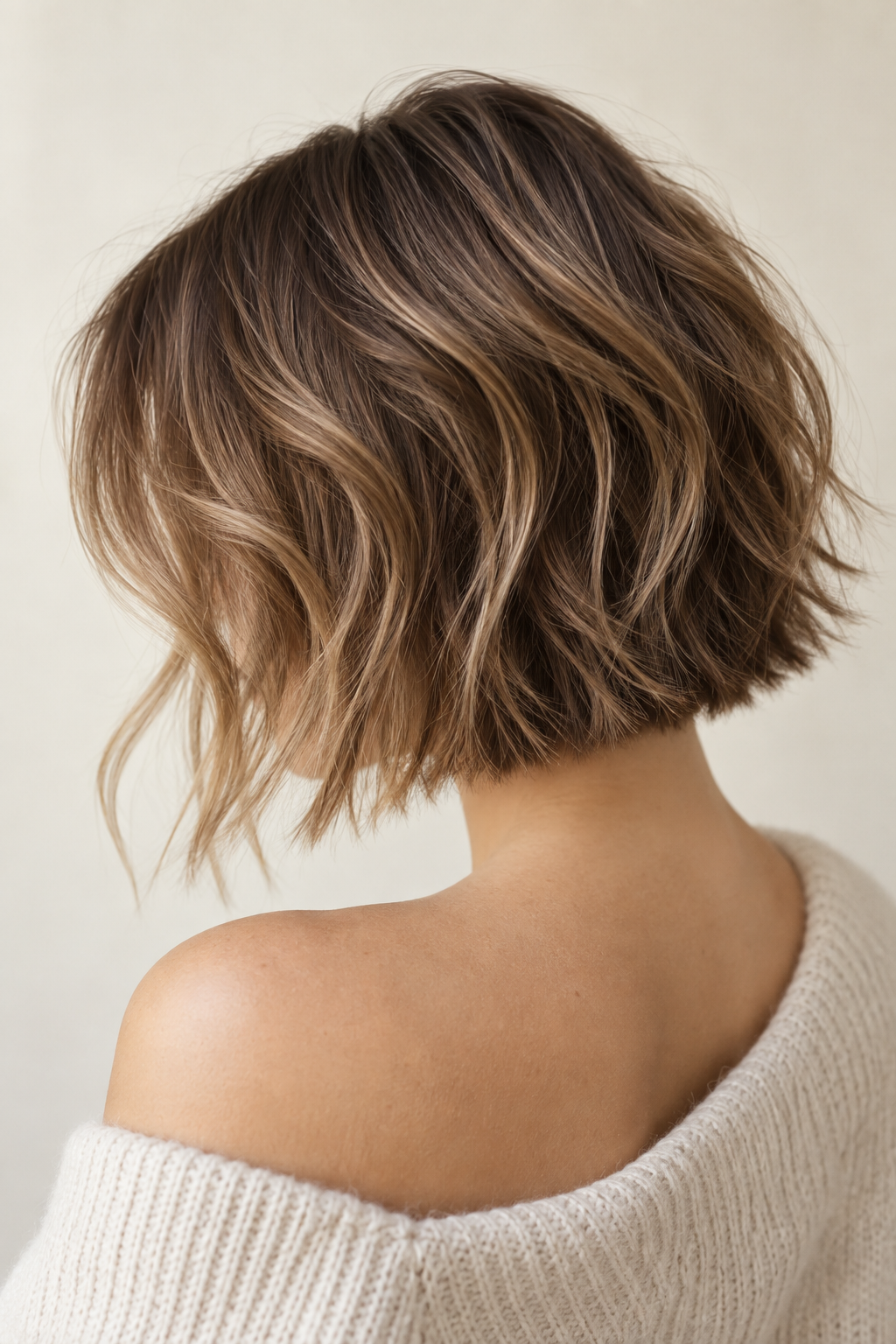 choppy bob hairstyles: choppy bob with curtain fringe