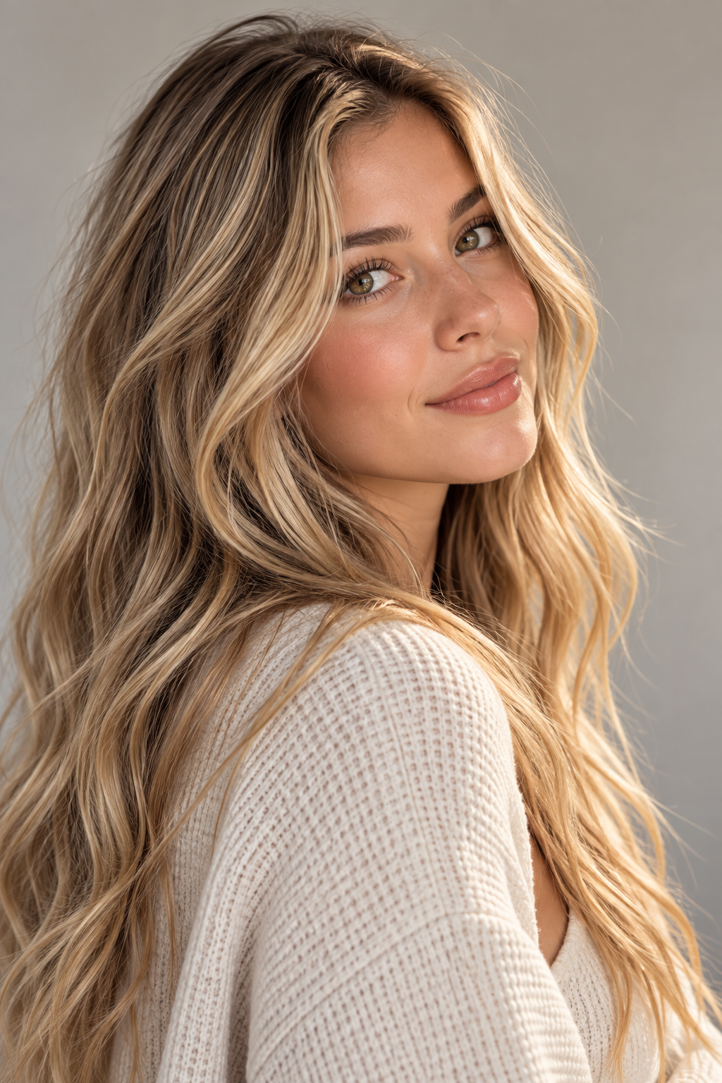 dirty blonde hair: textured dirty blonde waves