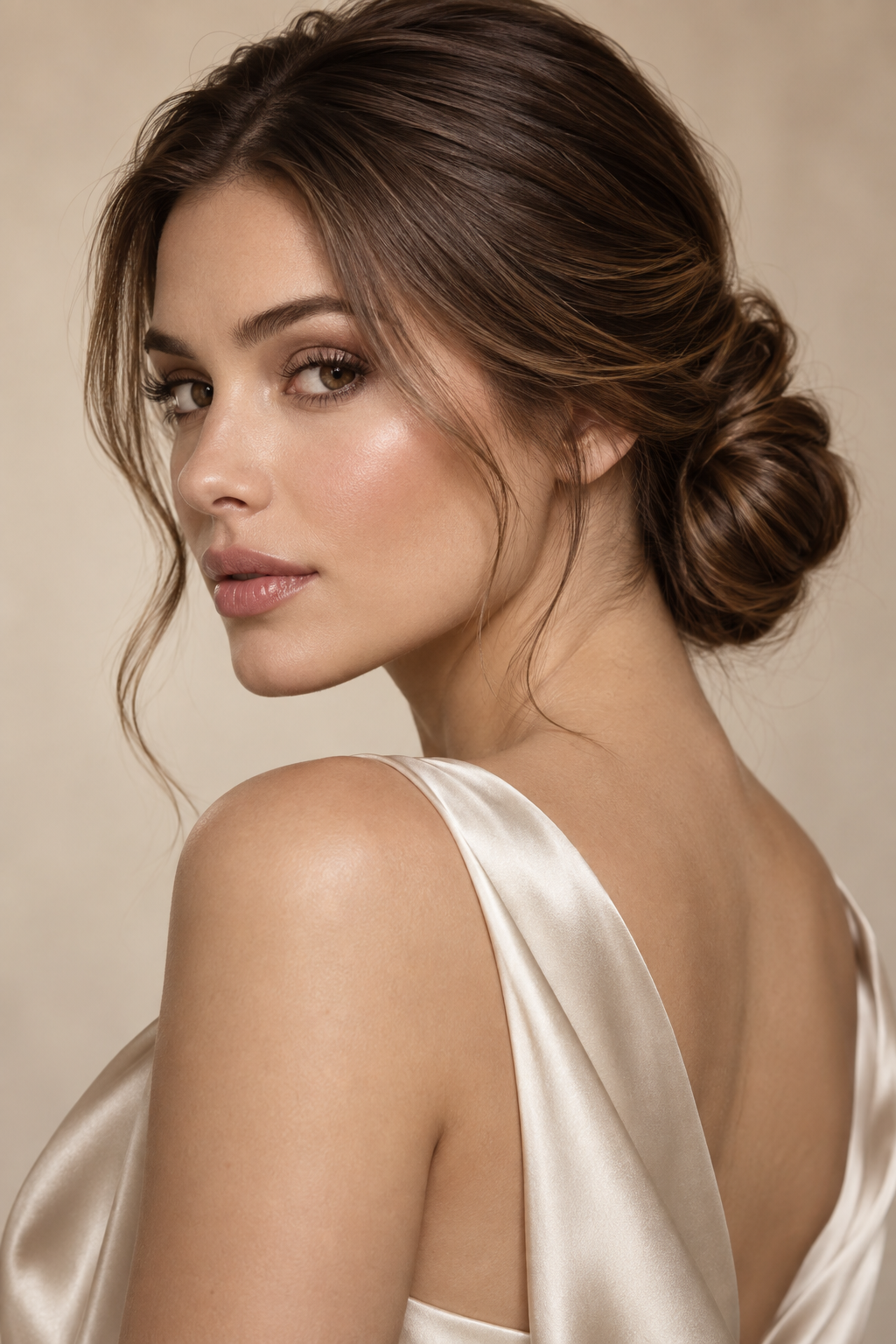 mother of the groom short hairstyles elegant twisted low bun