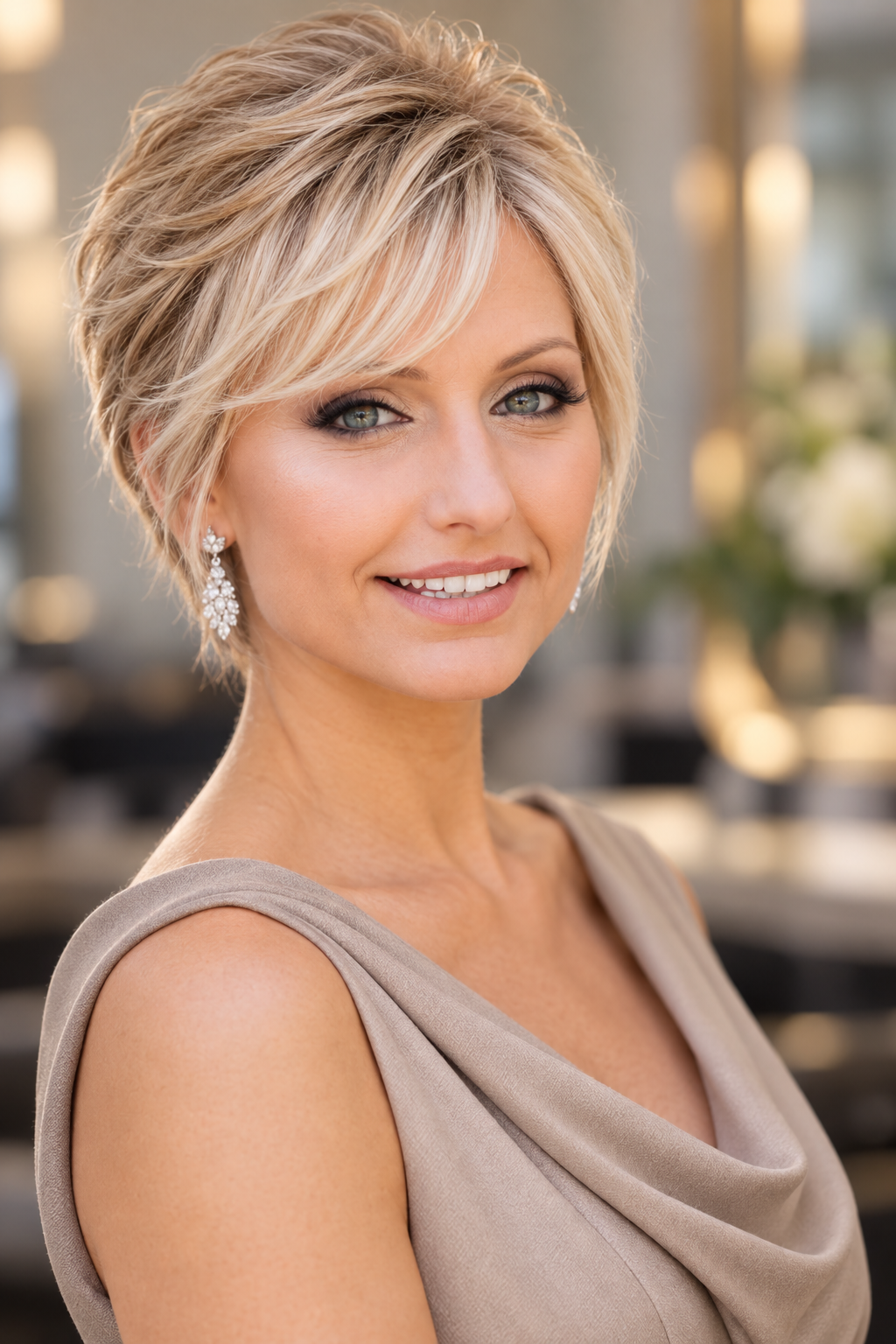 mother of the groom short hairstyles featured look
