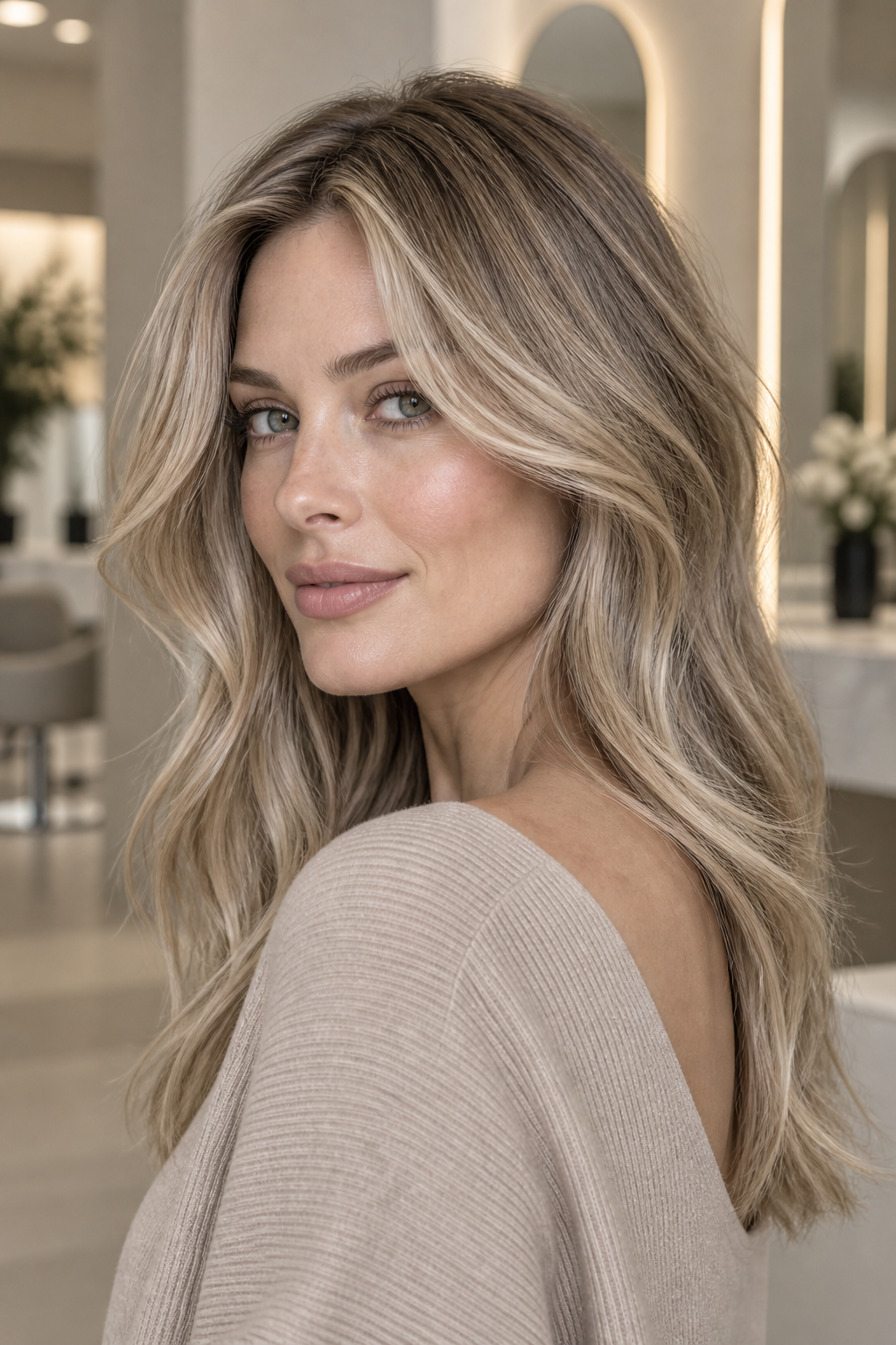cool toned bronde hair idea 15