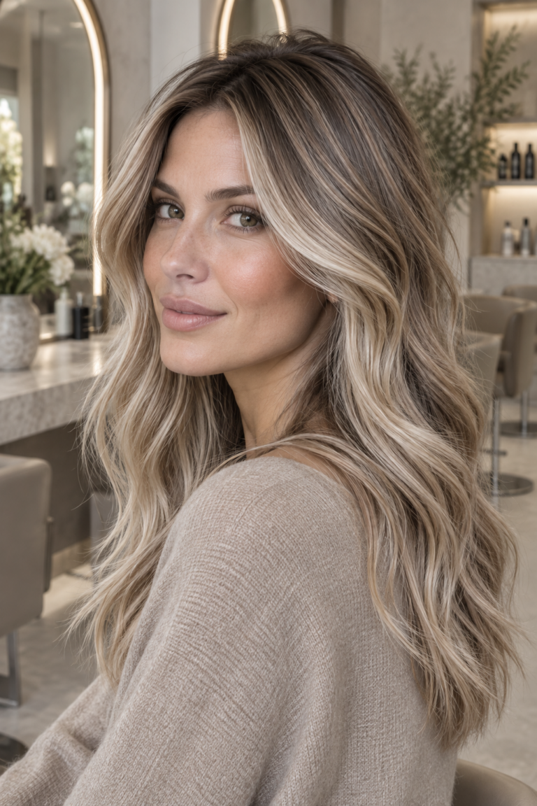 cool toned bronde hair
