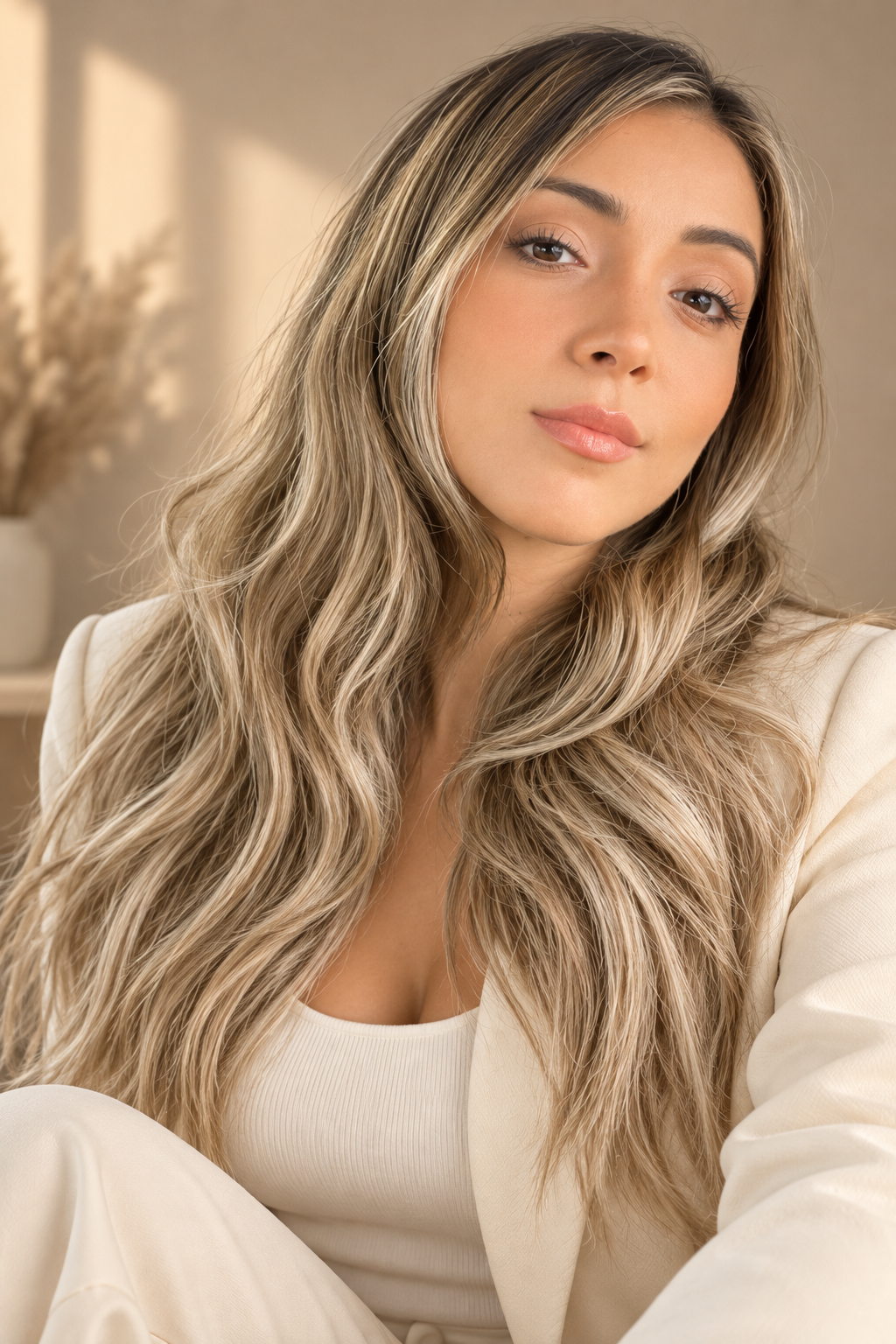 low lights for blonde hair: ash blonde lowlights