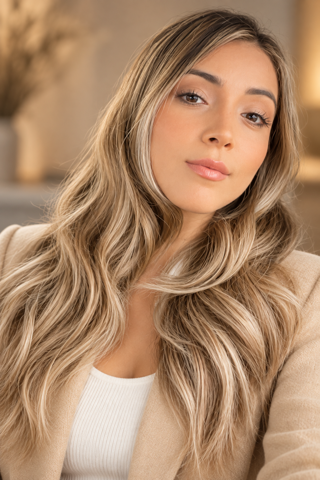 low lights for blonde hair: honey blonde lowlights
