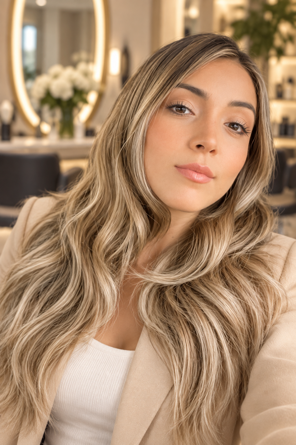 low lights for blonde hair: face-framing lowlights