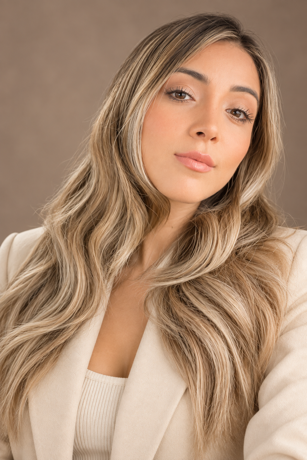 low lights for blonde hair: dimensional blonde ribbons
