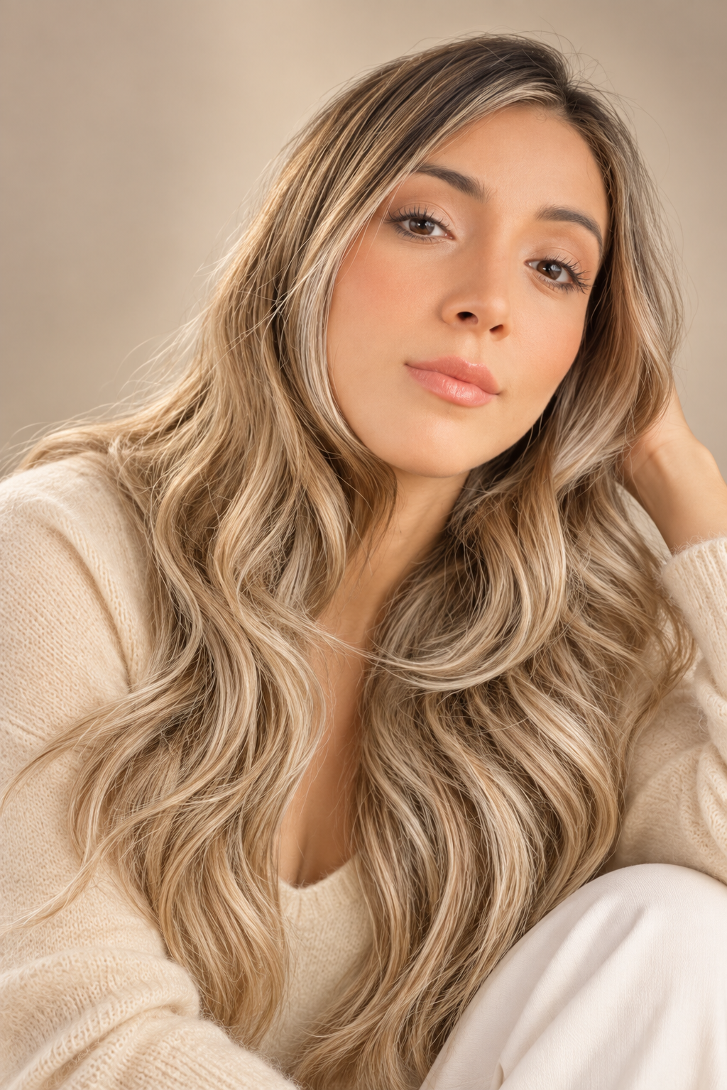 low lights for blonde hair: subtle lowlights for fine hair