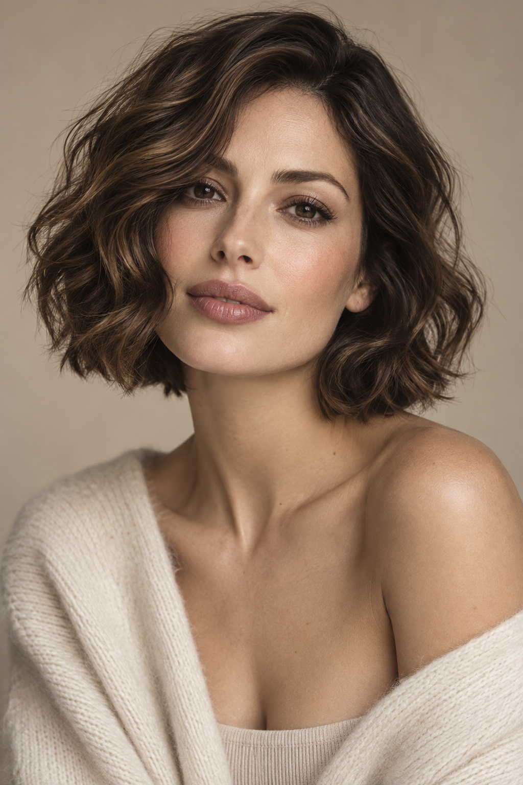wavy bob haircuts: parisian wavy bob