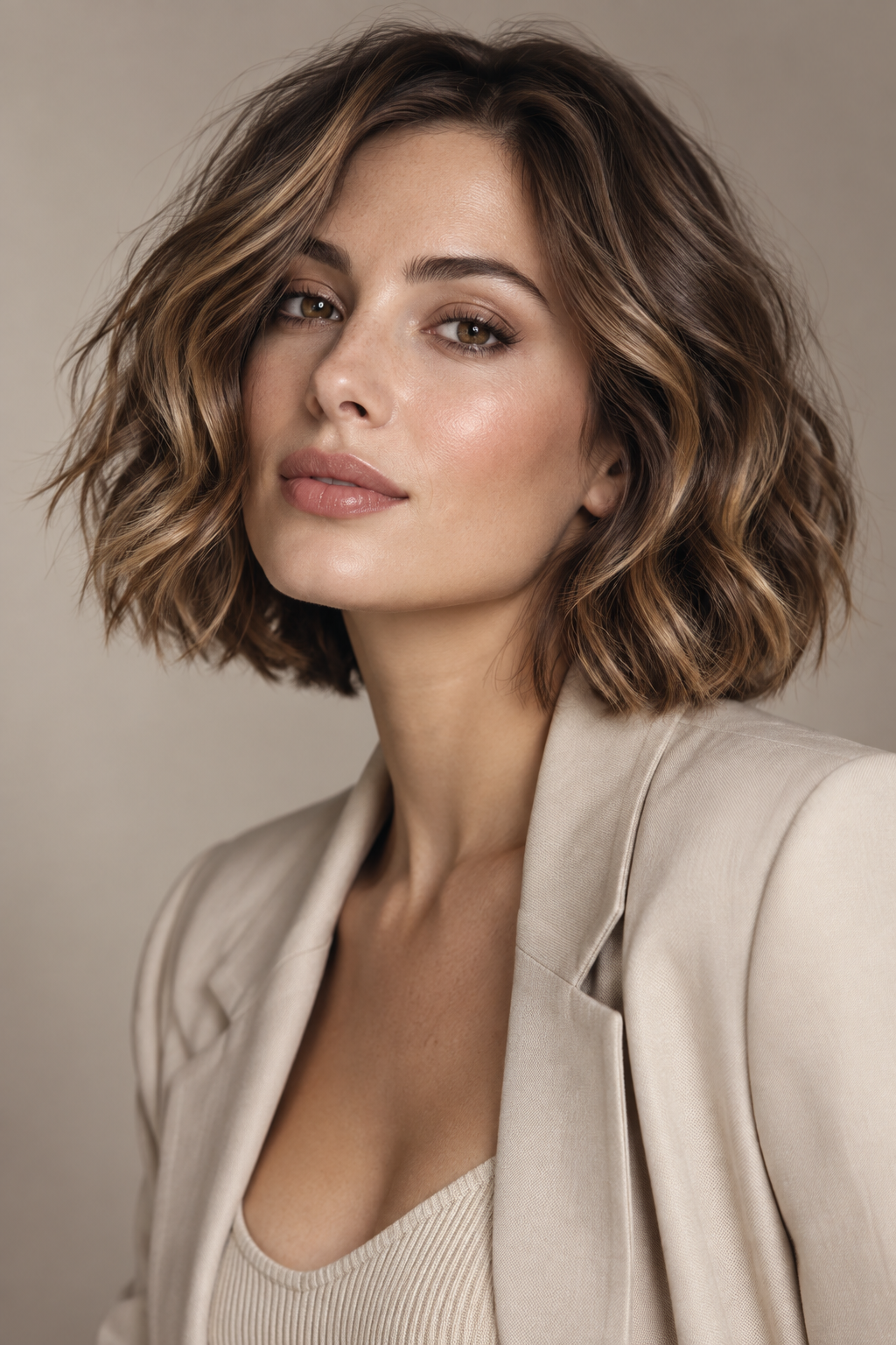 wavy bob haircuts: wavy bob for fine hair
