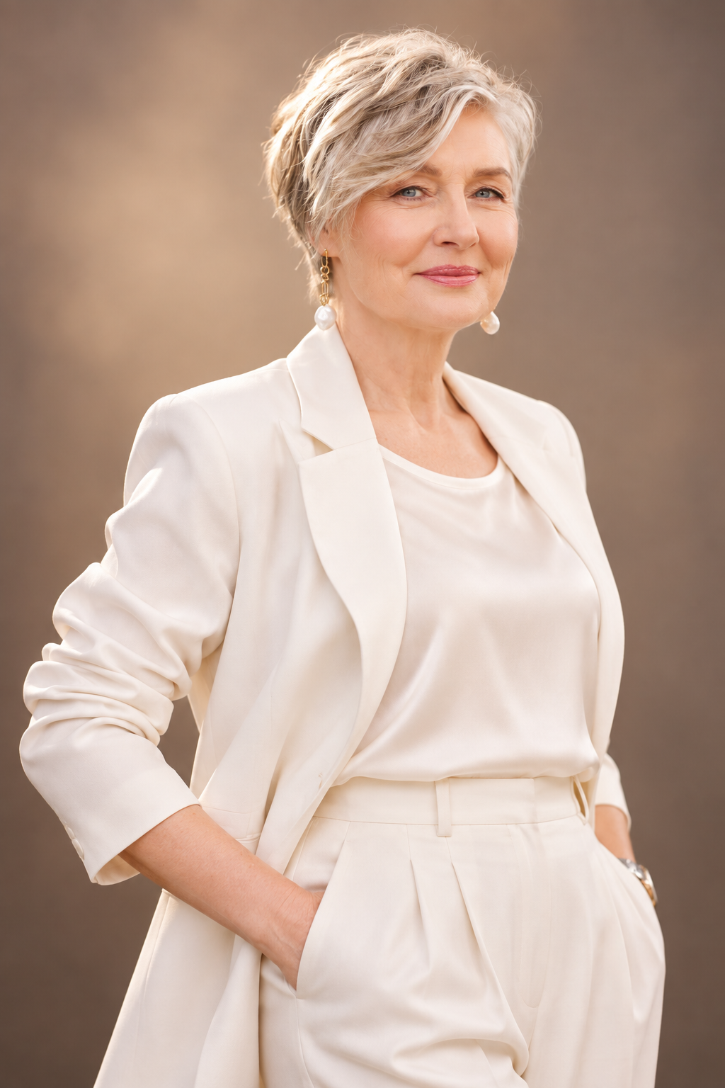 hairstyles for women over 70: soft french bob