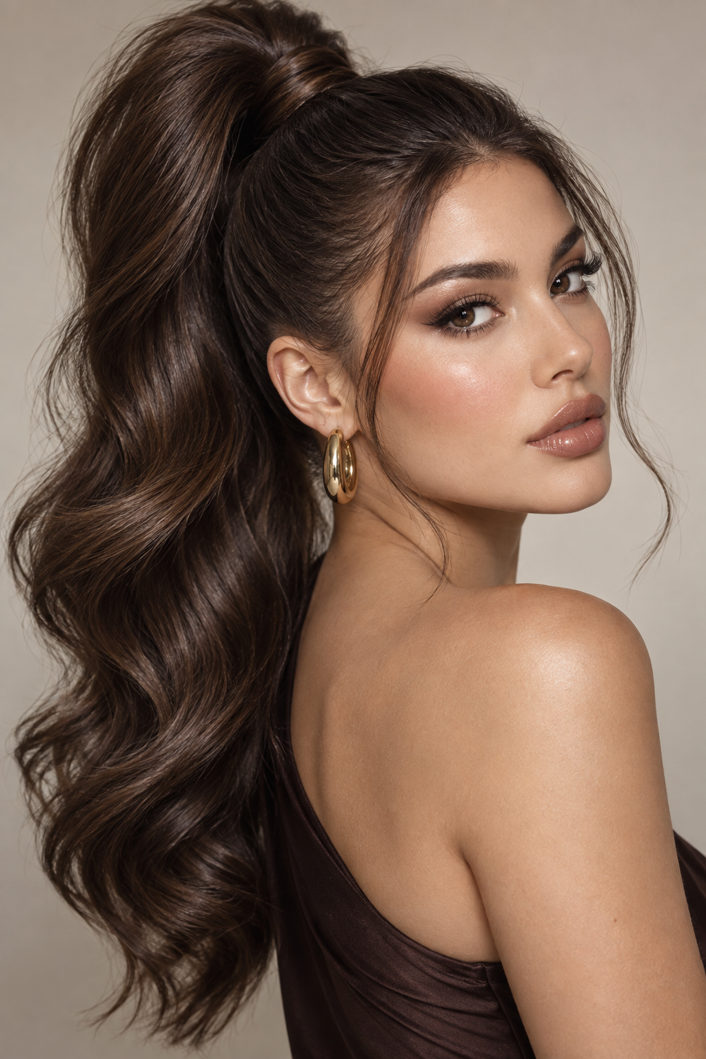 hairstyles for extensions: statement ponytail