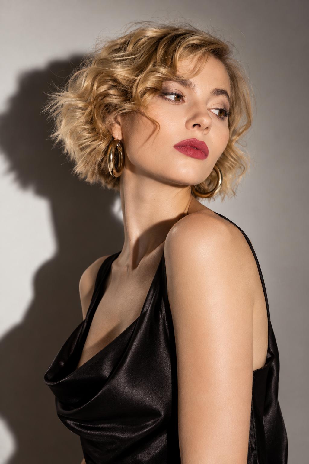 Tousled French bob