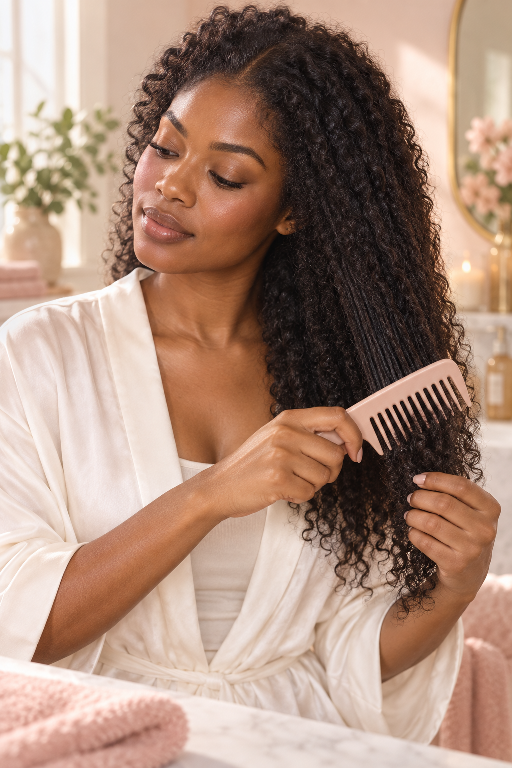 hair care hacks: detangle from the ends