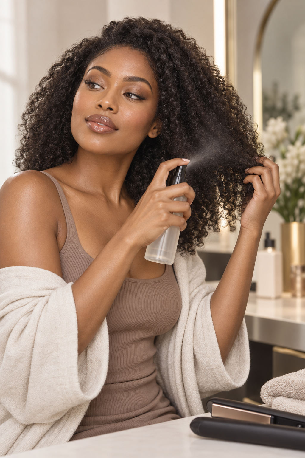 hair care hacks: protect hair before heat styling
