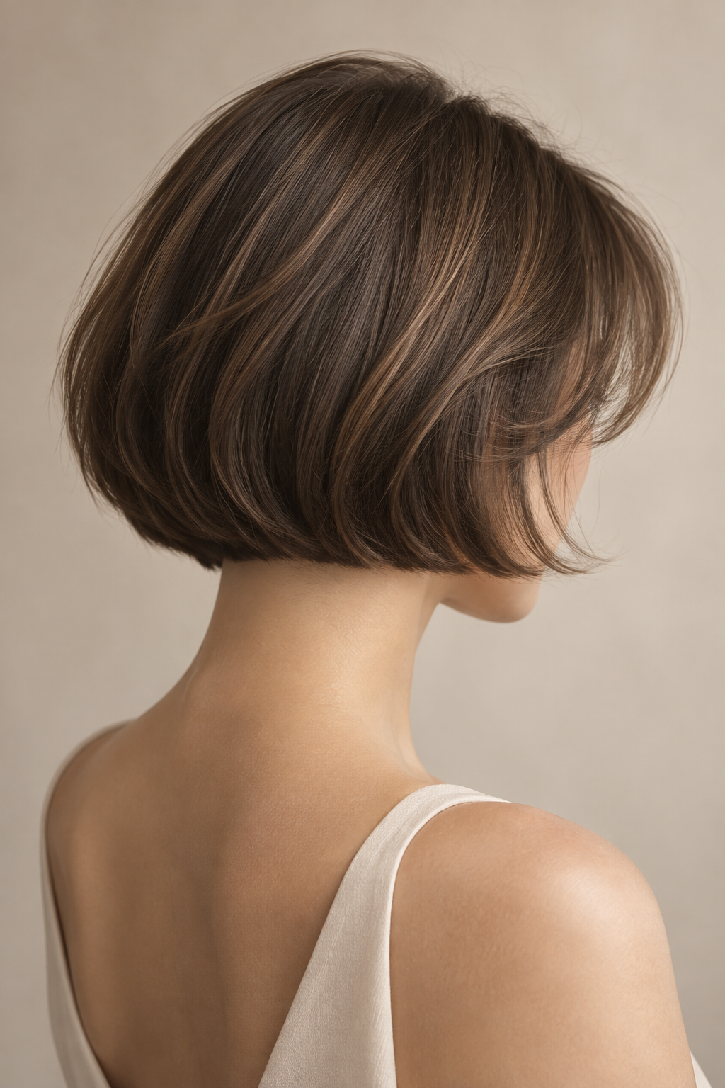 Inverted French bob