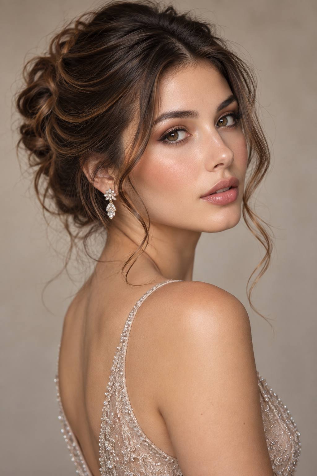 prom updos for long hair