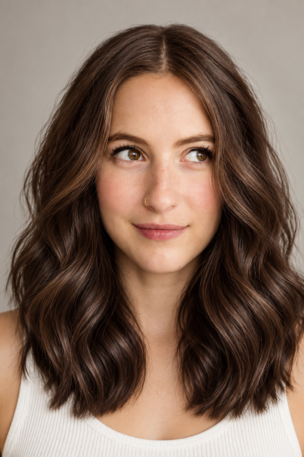 alternative hair color ideas: keep it cool with espresso brown shine
