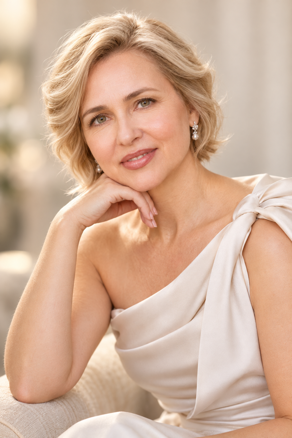 Finger-Wave Crop mother of the bride short hair ideas