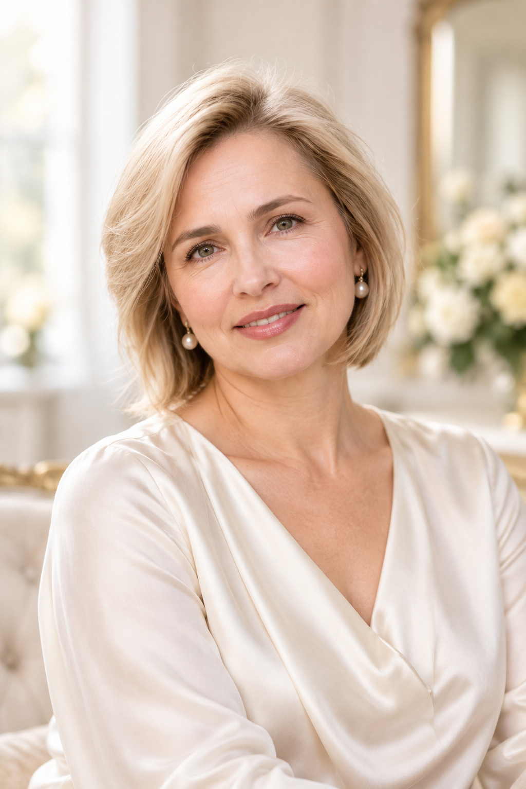 Soft Tapered Bob mother of the bride short hair ideas