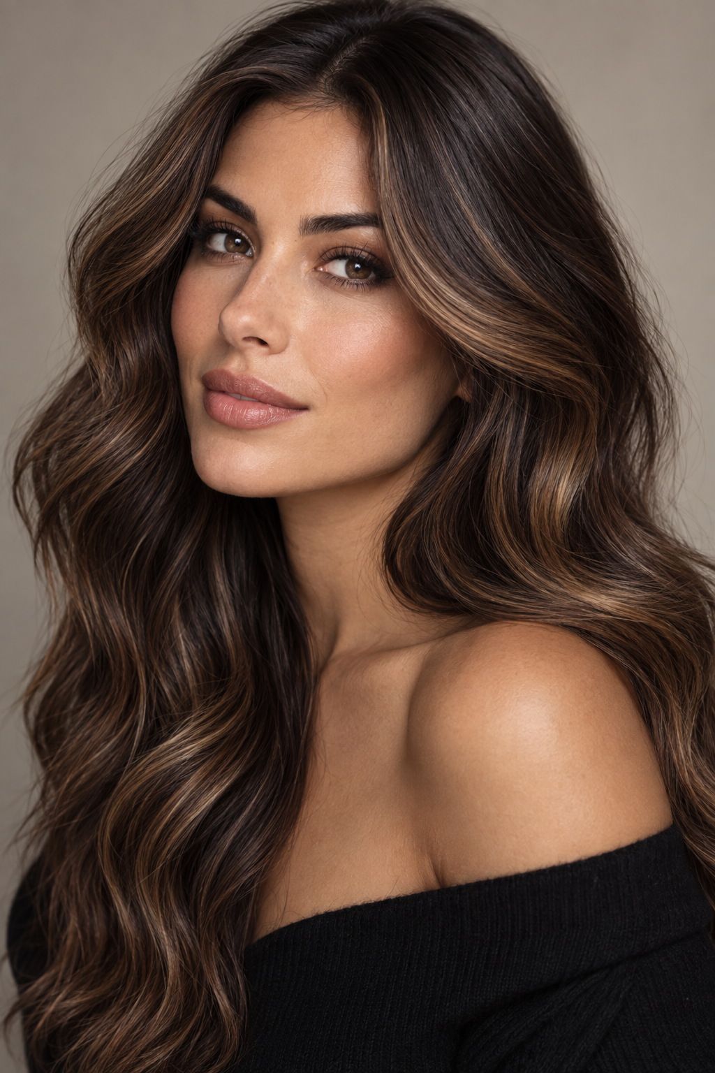 dark fall hair: Mocha balayage