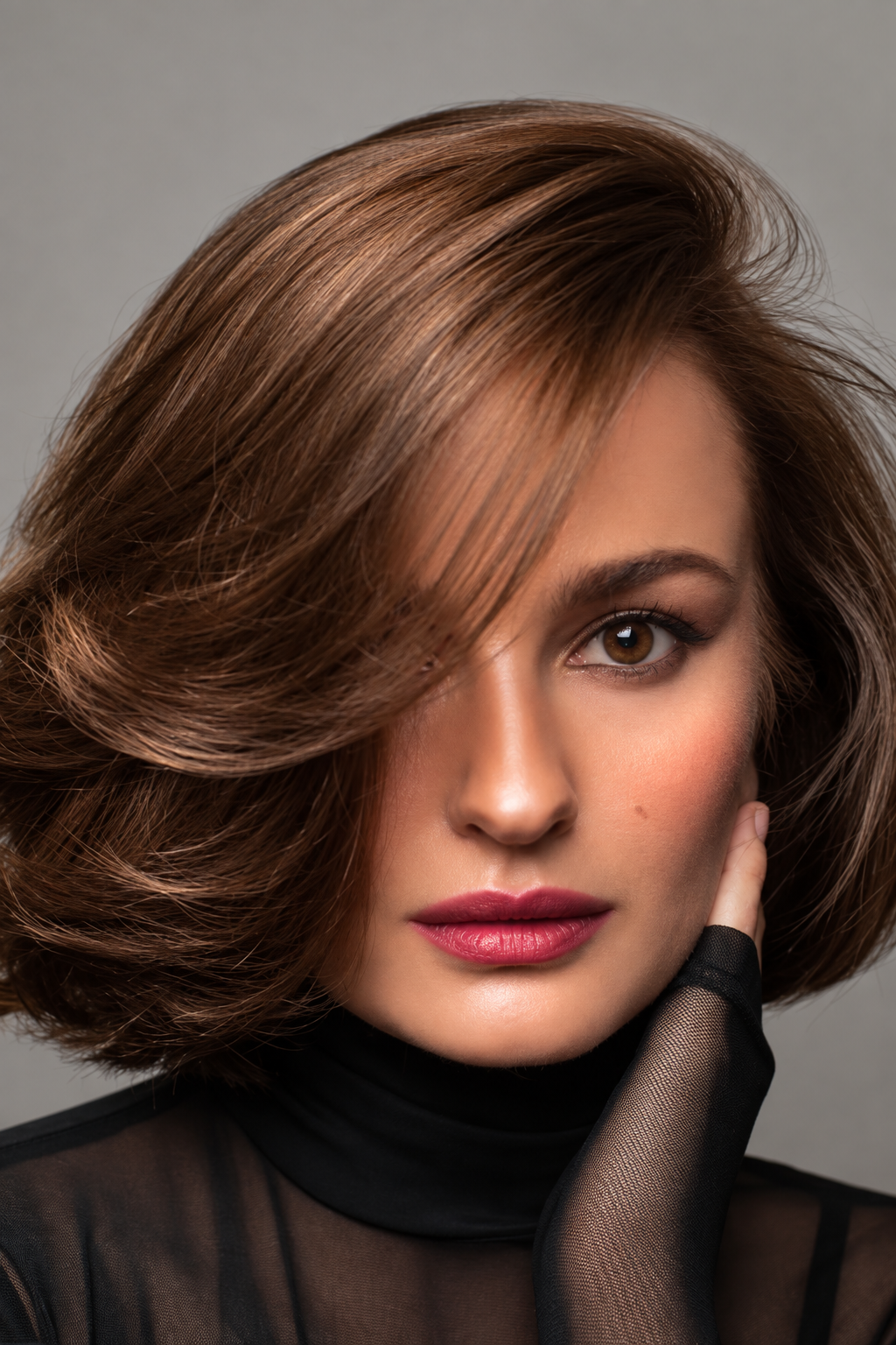 Old money bob hairstyles idea 2: soft side part