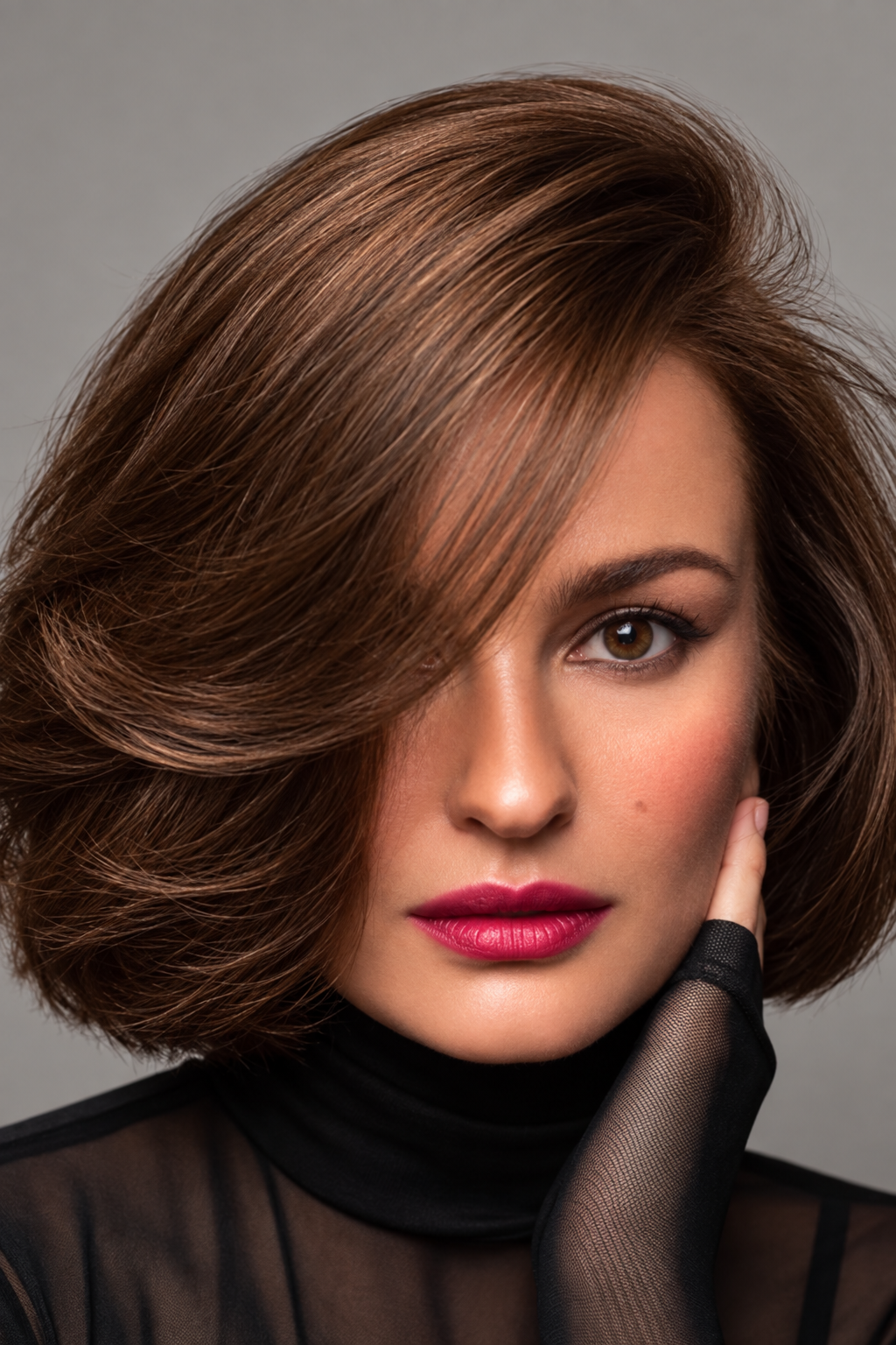 Old money bob hairstyles idea 4: chin-grazing shape