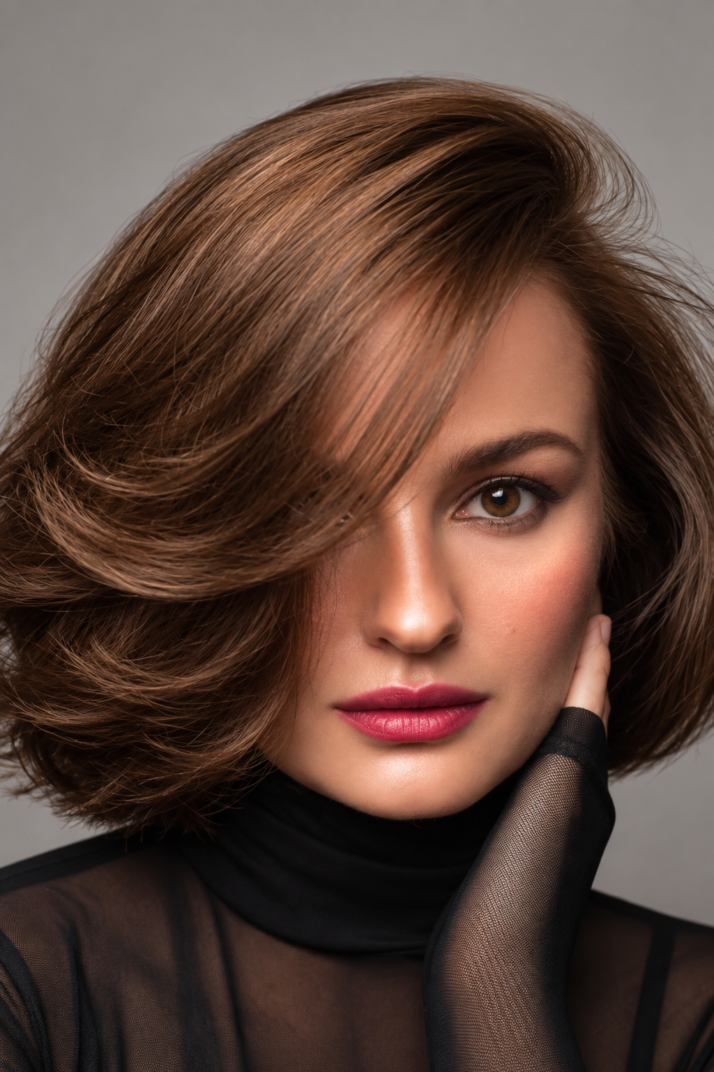 Old money bob hairstyles idea 16: brushed-out bend