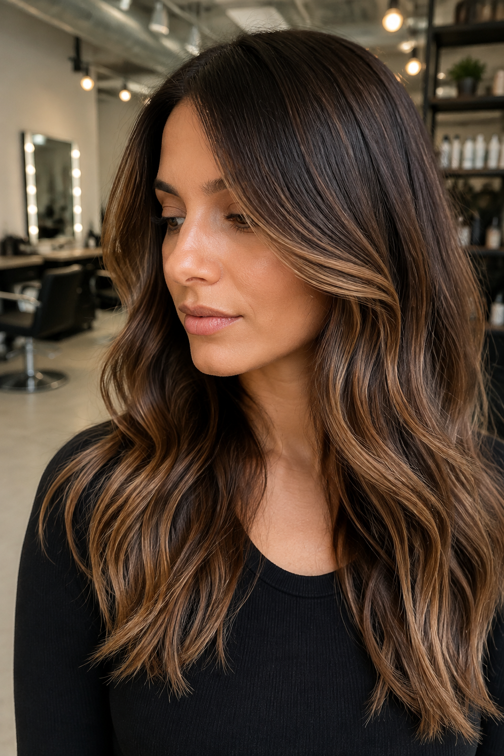 balayage vs ombre hair: healthy finished color with shine and dimensional movement