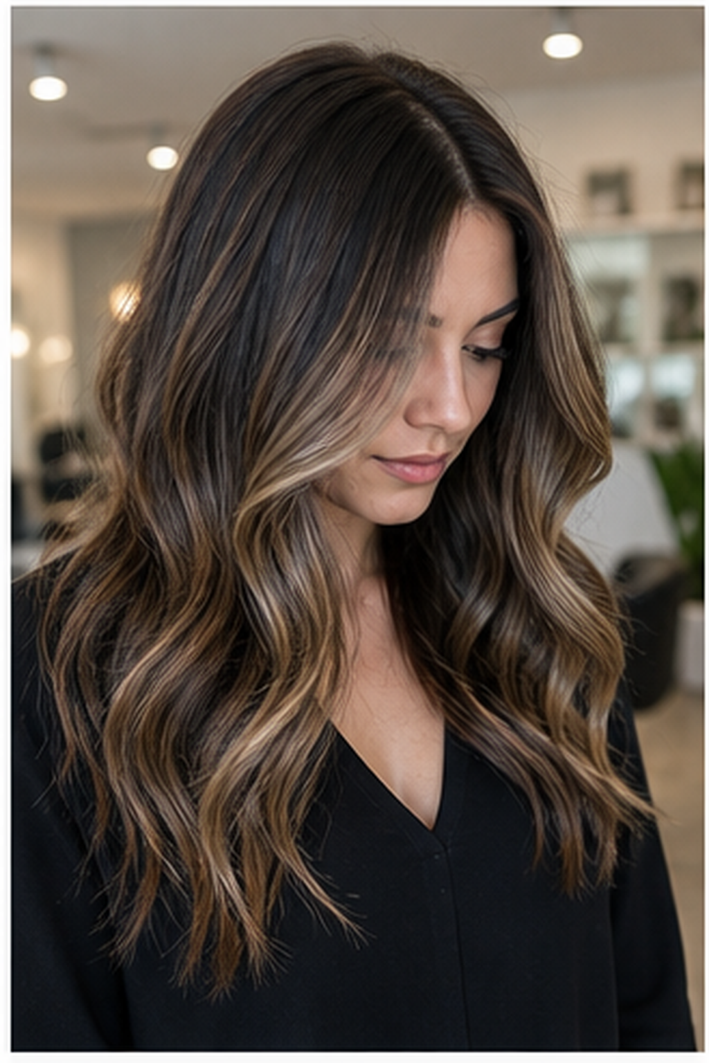 balayage vs ombre hair: dimensional balayage retaining natural depth