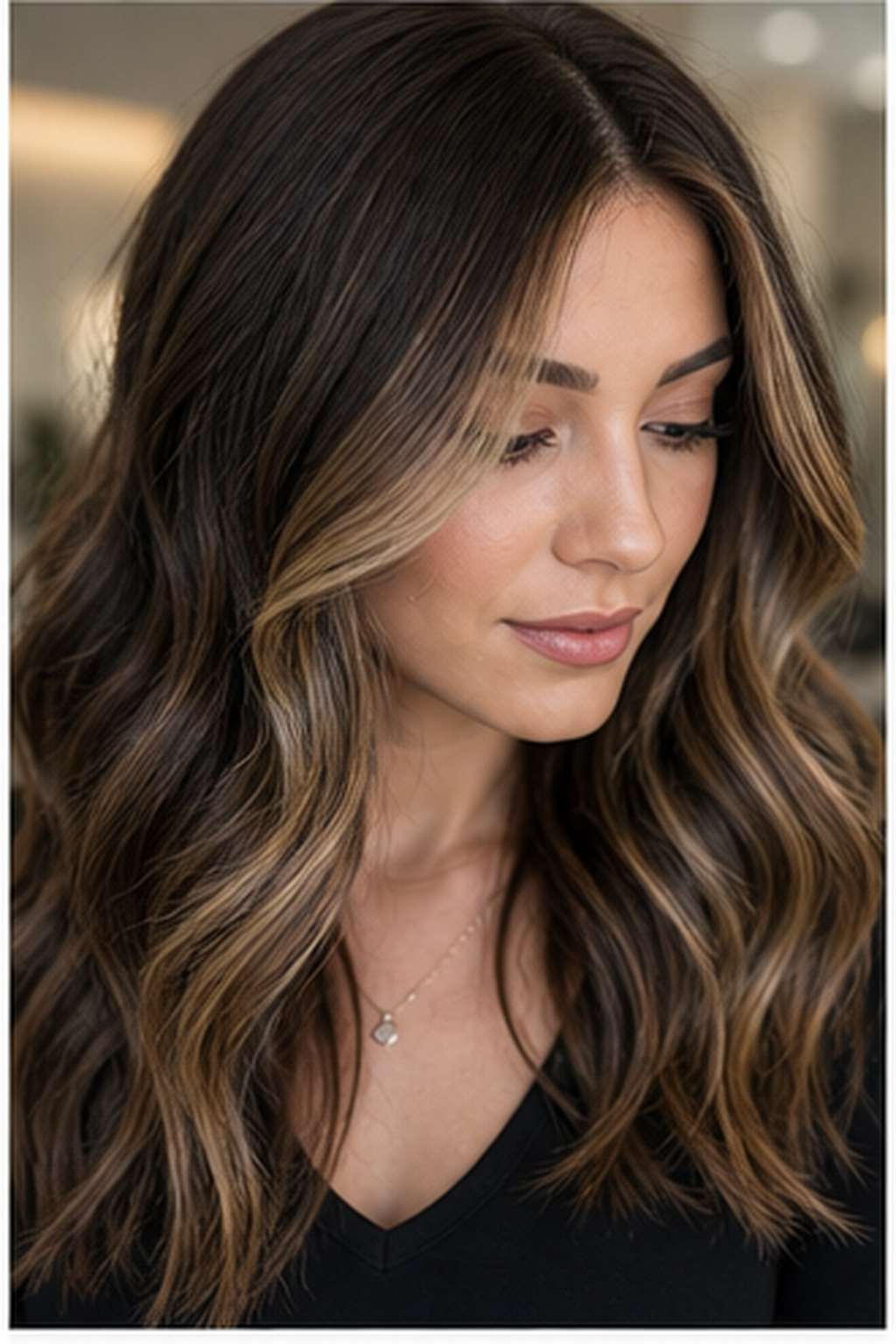 balayage vs ombre hair: face-framing balayage placement around the cheekbones