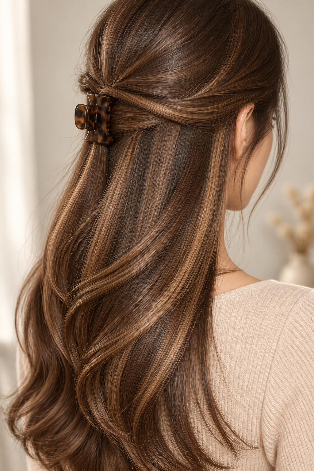 Everyday hairstyles for long hair look 7