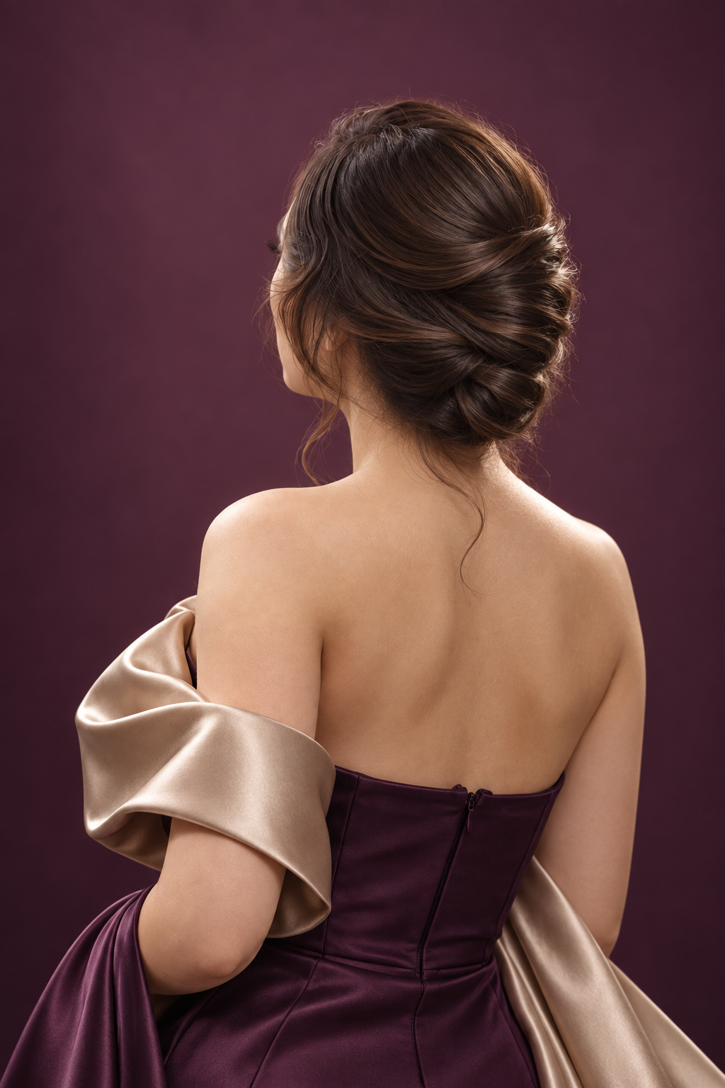 fall mother of the bride hairstyles French twist