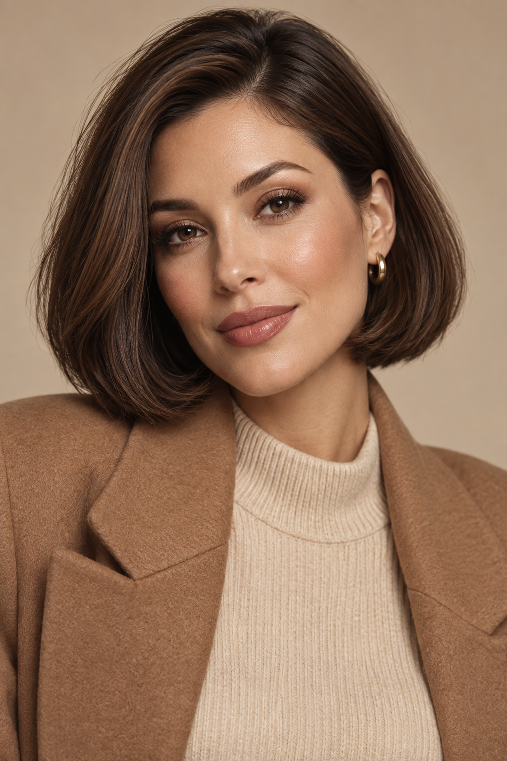 fall old money bob hairstyles: classic rounded bob
