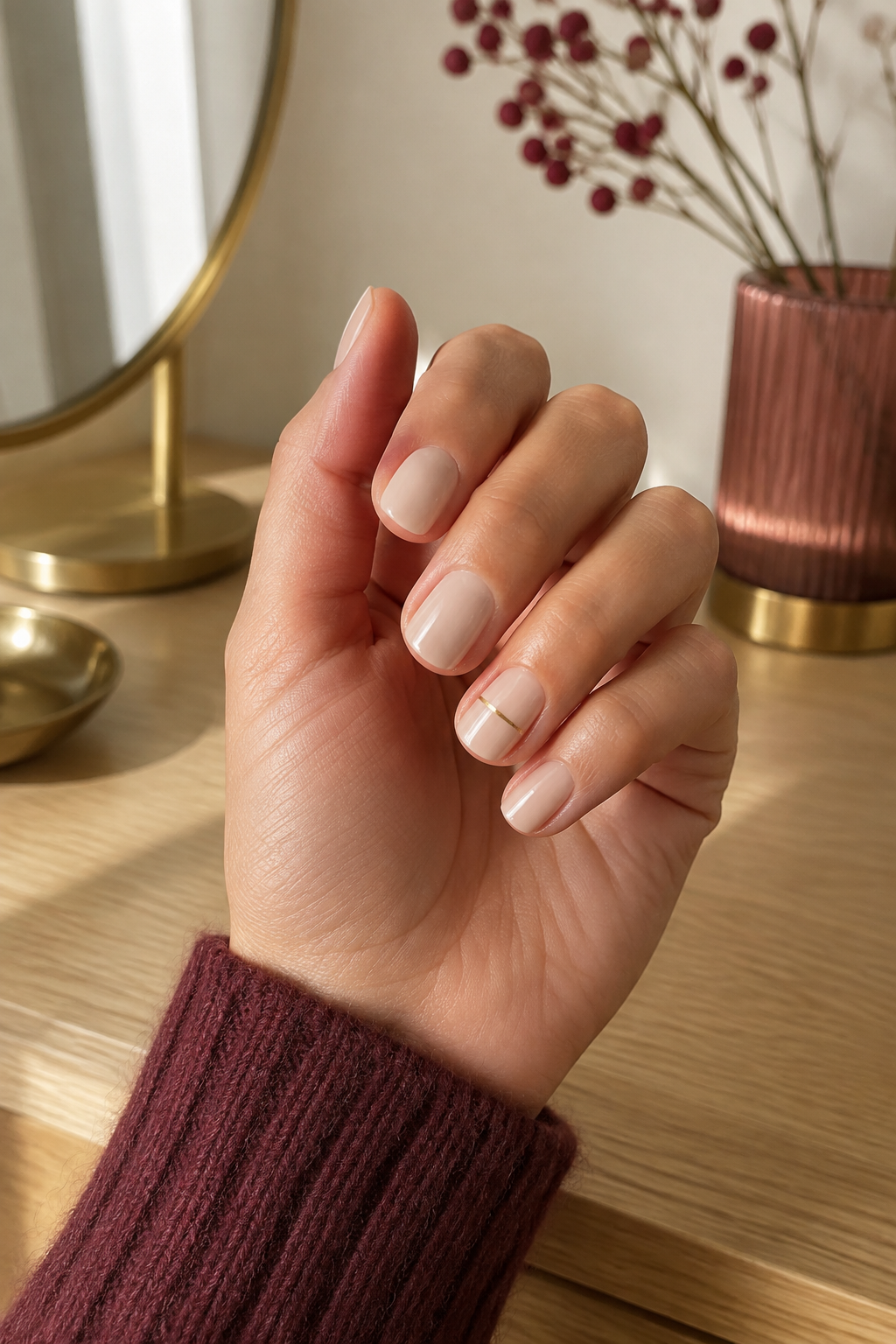 professional manicure idea 6 in a refined workplace style
