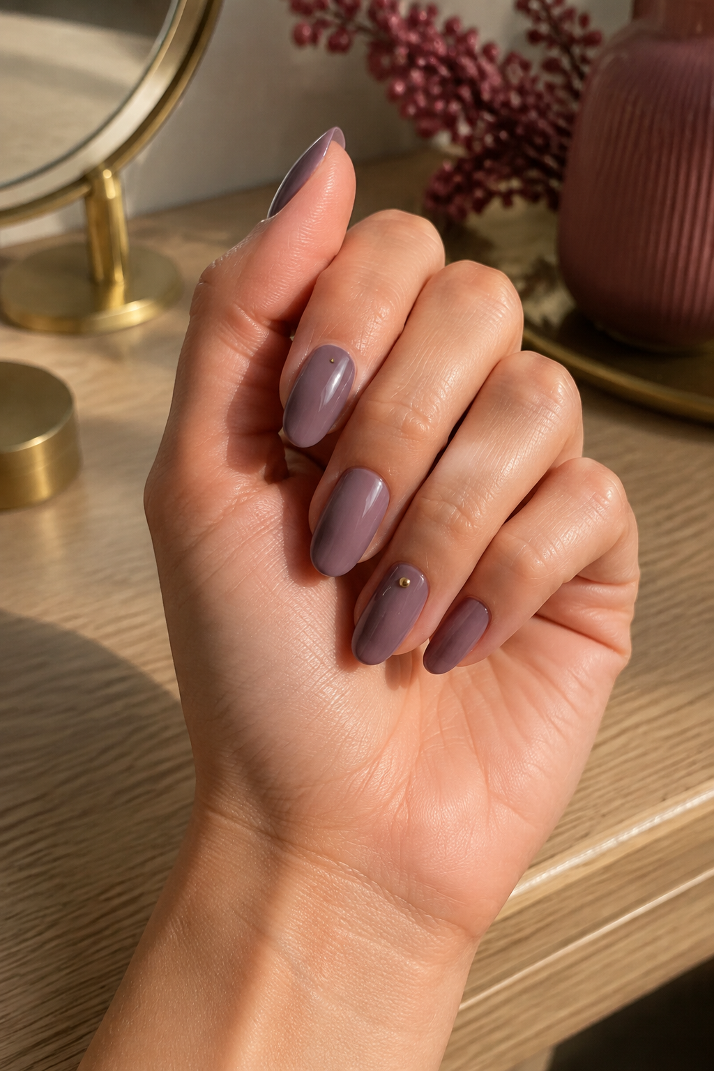 professional manicure idea 10 in a refined workplace style