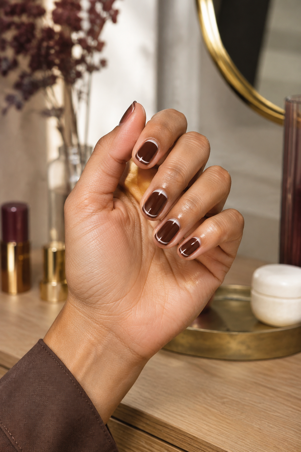 professional manicure idea 13 in a refined workplace style