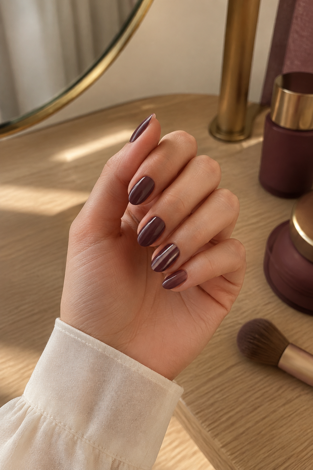 professional manicure idea 14 in a refined workplace style